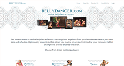 Desktop Screenshot of bellydancer.com